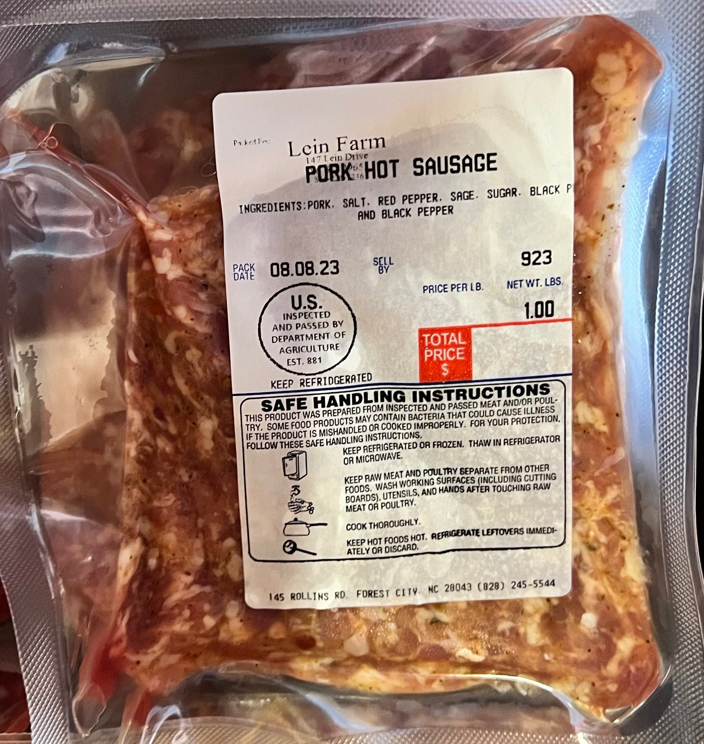 Breakfast Sausage