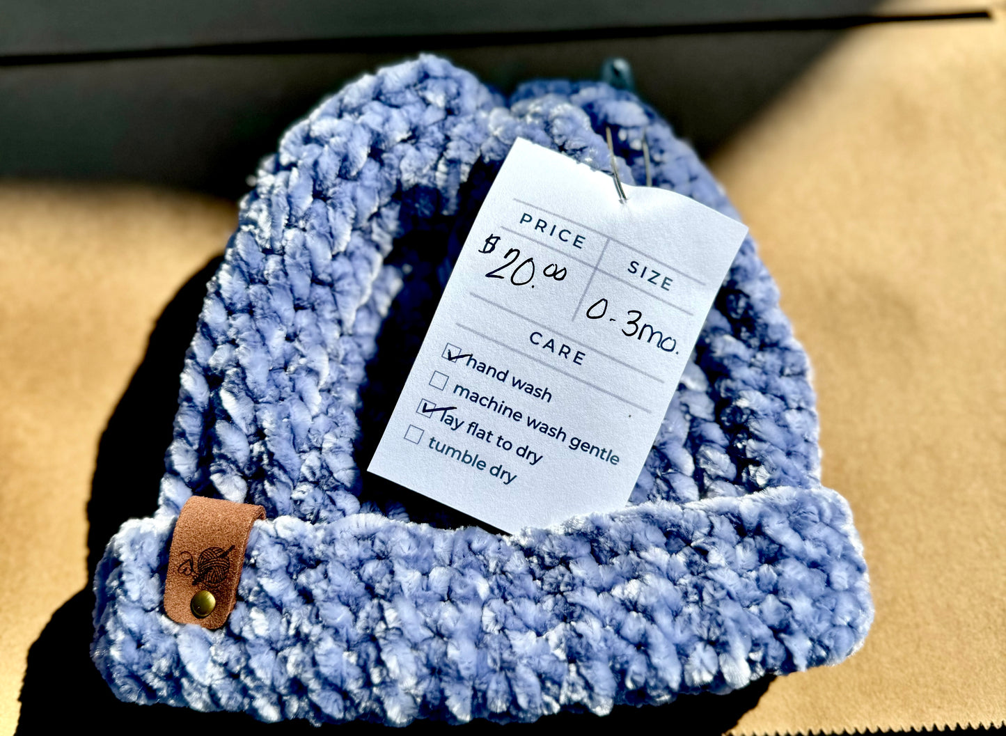 Velvet beanie