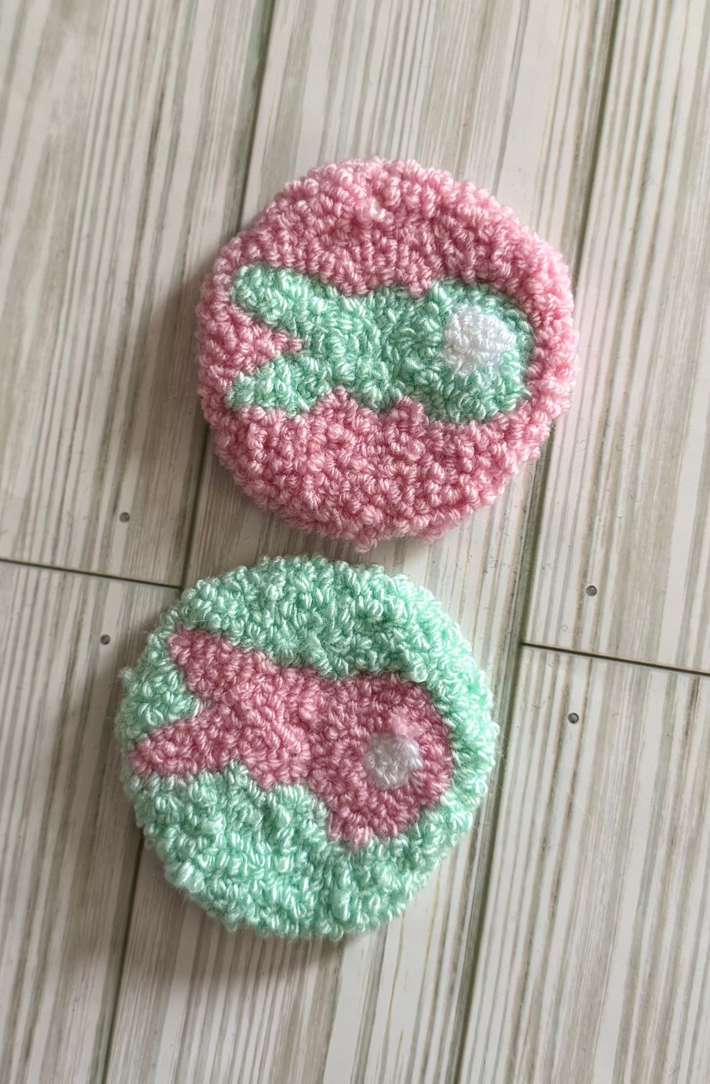 Hand Tufted Spring Car Coasters