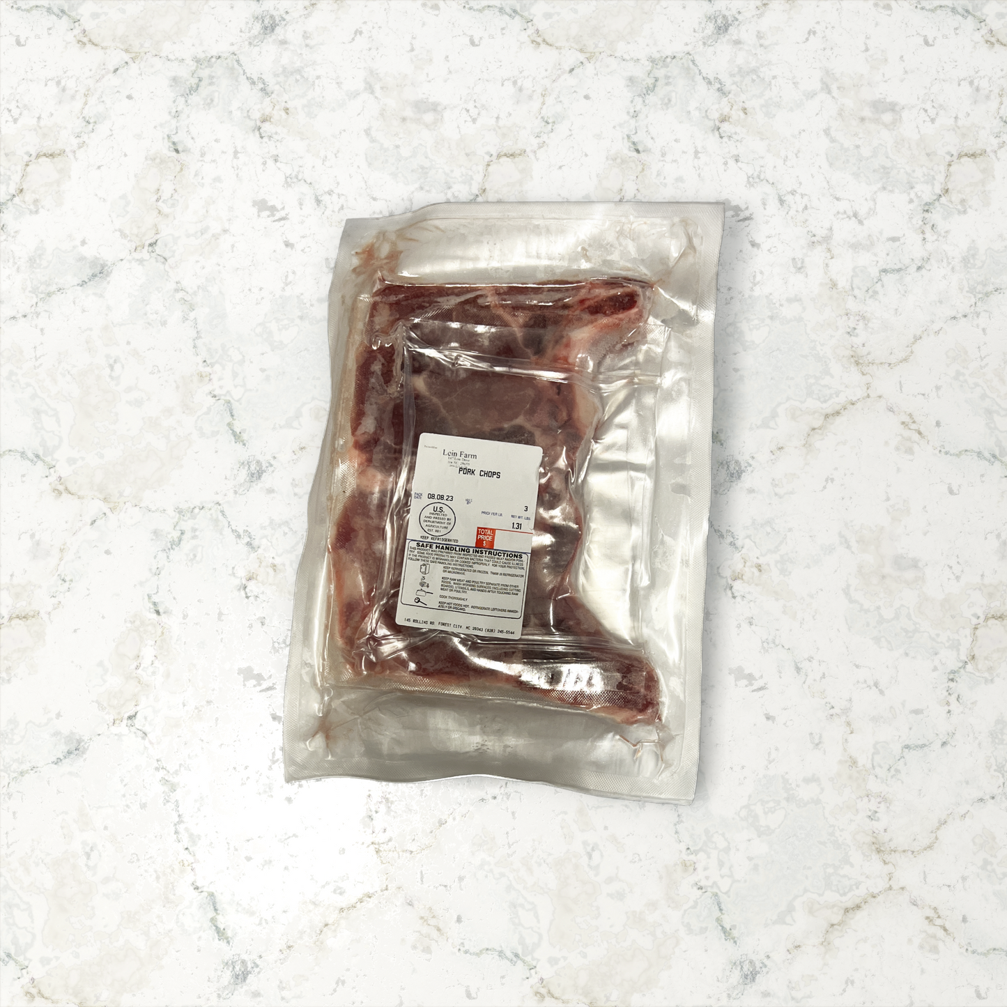 Bone in Pork Chops